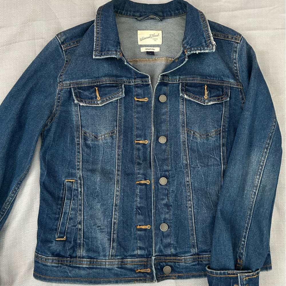 Universal Thread Classic Blue Denim Jacket M